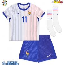 France Ousmane Dembele #11 Replica Away Minikit Euro 2024 Short Sleeve (+ pants)